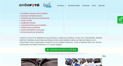 Desktop Screenshot of gyorfoto.hu